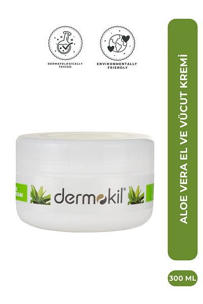 Dermokil Hand and Face Care Cream Aloe Vera 300 ml