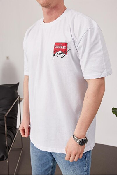 NOMARC Ανδρικό μπλουζάκι Casablanca Λευκό