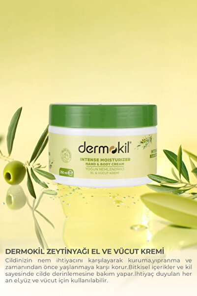 Dermokil Zeytinyağı El Ve Vücut Kremi 250 ml