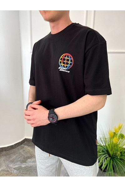 NOMARC Μαύρο Ήσυχο T-Shirt
