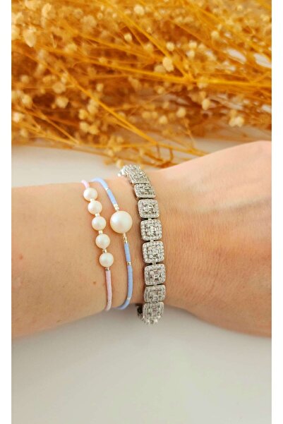 Ayza Sedefli Swa.rowski سوار اللؤلؤ، خلخال