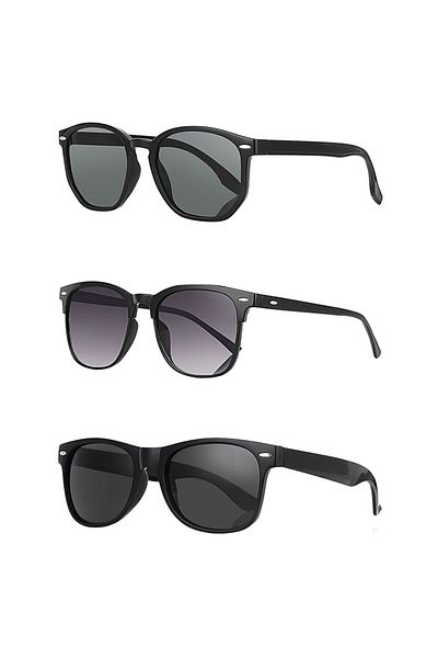 Kinary Unisex Sunglasses with Uv400 Protection 3-Piece Opportunity Set