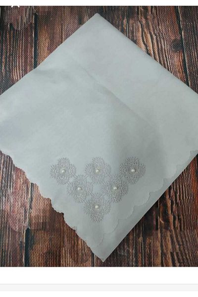 AYHOME Velvet Bride and Groom Bundle - French Laced, Embroidered Lace and Pearl Satin Lux