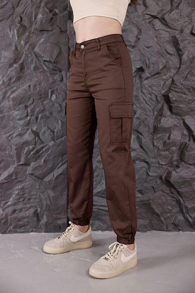 alanora High Waist Elastic Women's Jogger Pants - Cargo Pocket