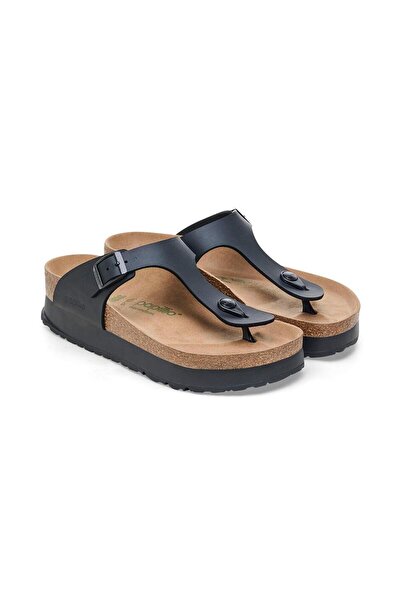 Birkenstock Papuci vegani Gizeh Platform Flex Bf Brk1027367 Negru-39