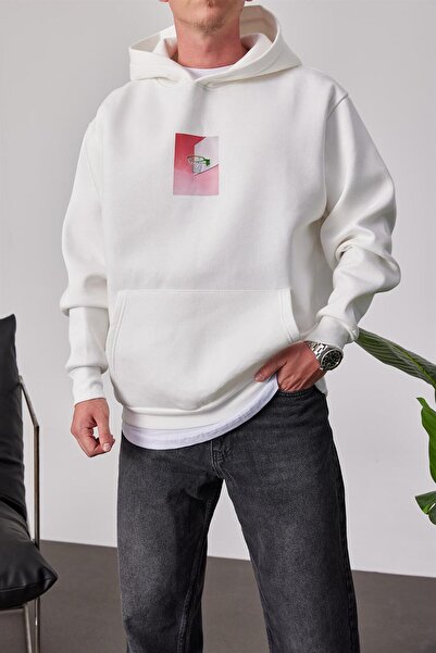 NOMARC Світшот з капюшоном і принтом «Баскетбольний кошик»