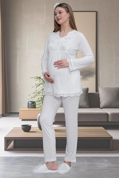 Mecit Pijama Πιτζάμες εγκυμοσύνης 75% βαμβάκι, 25%
