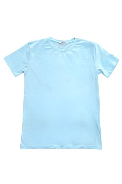 VERSCOVE Standard Fit Basic Crew Neck Εποχιακό Μπλουζάκι από χτενισμένο βαμβάκι
