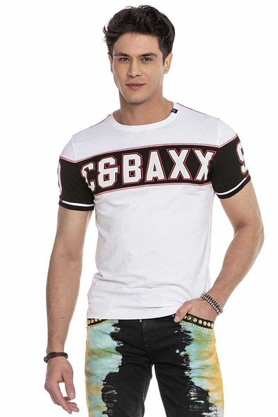 Cipo&Baxx Ανδρικό μπλουζάκι Ct631 Basic