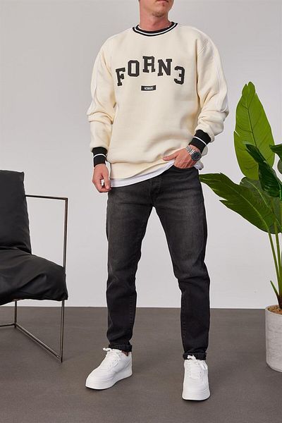 NOMARC Суитшърт Forn3 Cream