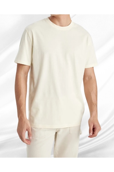 VERSCOVE Νέο μπλουζάκι με κοντό μανίκι με κανονική εφαρμογή Crew Neck Basic