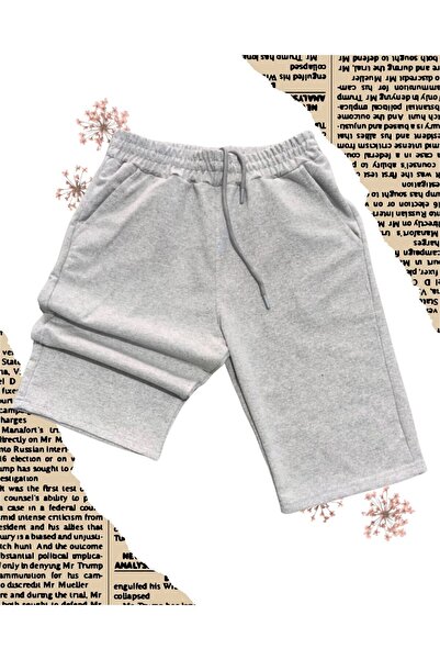 VERSCOVE 2 iplik rahat kalıp mevsimlik Maxi penye şort