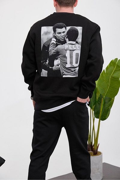 NOMARC Μαύρο φούτερ Pele 10