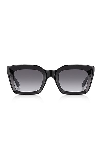 Kinary Uv400 Unisex Sunglasses Black Glossy 1025
