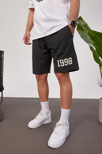 NOMARC 1998 Model Smoke Colored Knitted Shorts