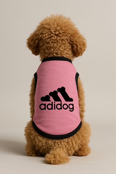 Monopetz New Season Dog and Cat Outfit - Pink Adidog