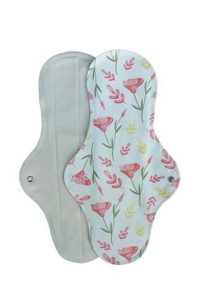Ponped Bamboo Washable Natural Women's Pad - XL Size (Extra Large)