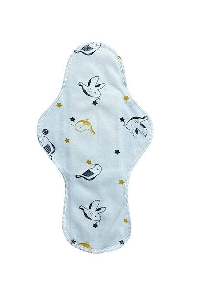 Ponped Bamboo Washable Natural Women's Pad - XL Size (Extra Large)