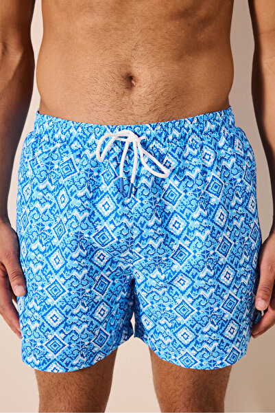 Penti Erkek Etnik Çok Renkli Deniz Şortu