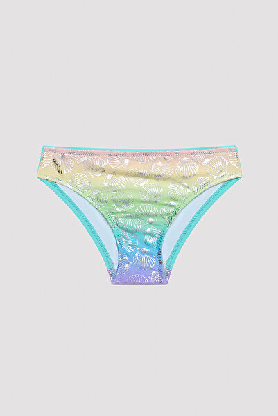 Penti Kız Çocuk Silver Çok Renkli Halter Bikini Takımı