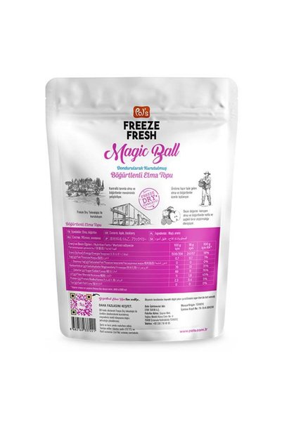 Pol's Pol’s Freeze Fresh Dondurularak Kurutulmuş Böğürtlen 20 gr