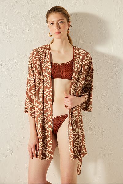 Penti Renoir Patterned Kimono