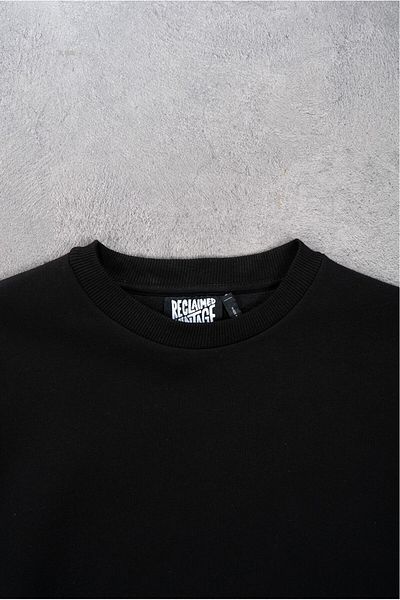 Super Rare Men's Black Oversize Sweatshirt