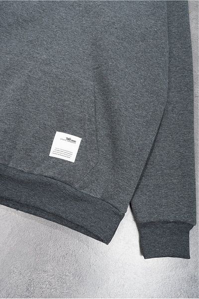 Twobucks Anthracite Basic Oversize Men's Hoodie