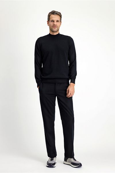 Kiğılı Bato Collar Regular Fit Cotton Cashmere Knitwear Sweater