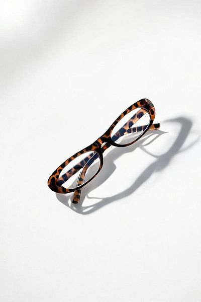 REN EYEWEAR نظارات شاشة Laurent Slim Design Thin Leopard الشهيرة ذات الضوء الأزرق