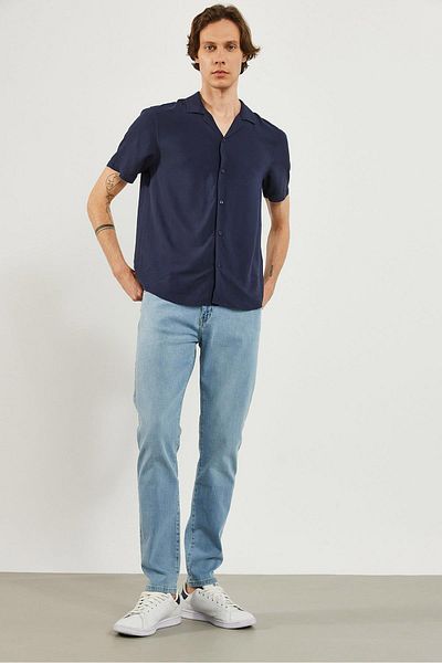 VENA Ανδρικό παντελόνι Smith Ice Blue Tapered Fit Jean