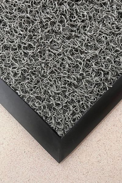 Paspas Yap Waterproof and Non-Slip Mat - Curly with Ramps, for Workplace, Apartment and Office