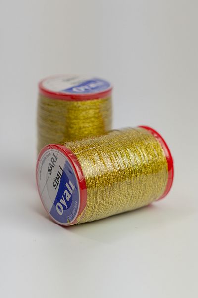 OYALI Τεχνητό μεταξωτό Glitter -Yellow Glitter-