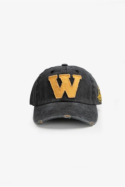 Super Rare Acid Wash Black Flexi Hat
