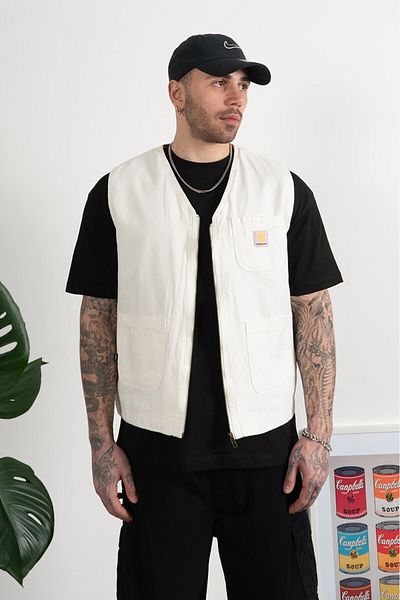 UKHWD SUPPLY Stone Multi-Pocket Utility Men's Vest