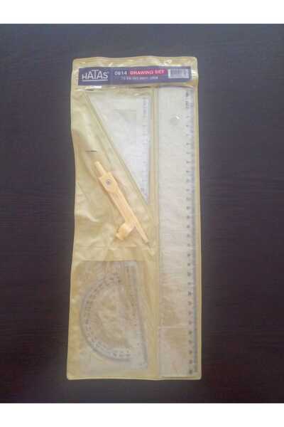 HATAS 0814 Drawing Set Economical with Compasses