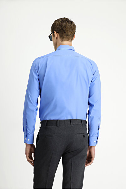 Kiğılı Βαμβακερό μακρυμάνικο πουκάμισο με κανονική εφαρμογή - Χωρίς σίδερο