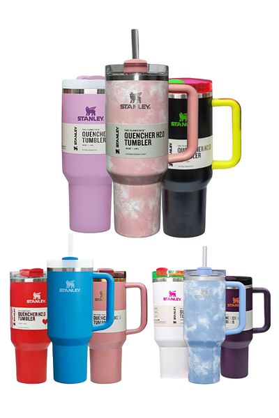 MACON 40oz Adventure Quencher Tumbler – Stainless Steel Travel Mug With Lid & Reusable Straw