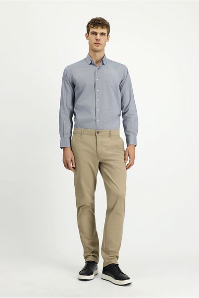 Kiğılı Regular Fit Lycra Canvas / Chino Pants