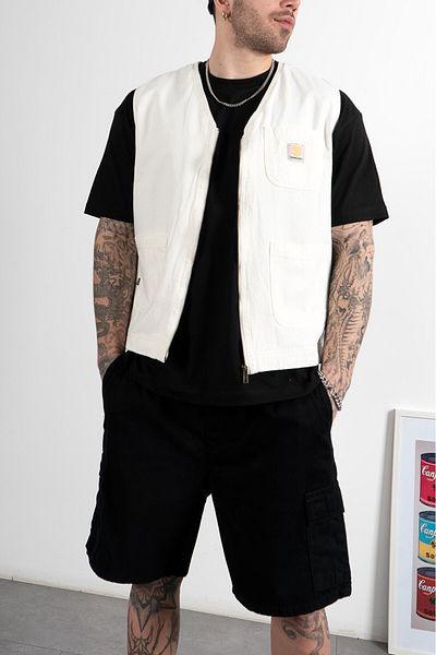 UKHWD SUPPLY Stone Multi-Pocket Utility Men's Vest