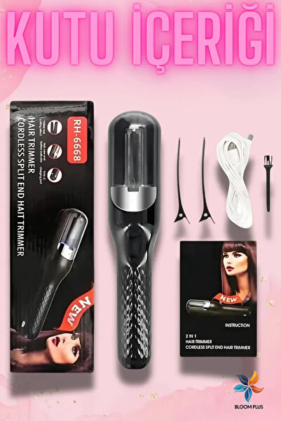 Genel Markalar Siyah Otomatik Saç Kırık Alma Makinası