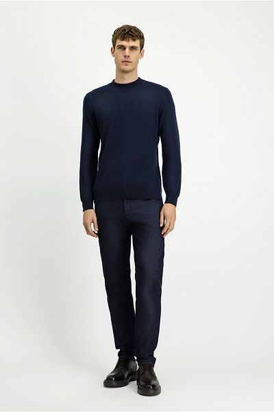 Kiğılı Bato Collar Regular Fit Cotton Cashmere Knitwear Sweater