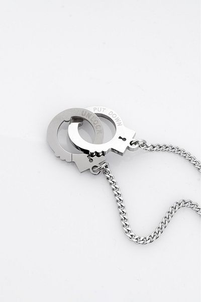 UKHWD SUPPLY 316L Steel Partners in Crime Necklace