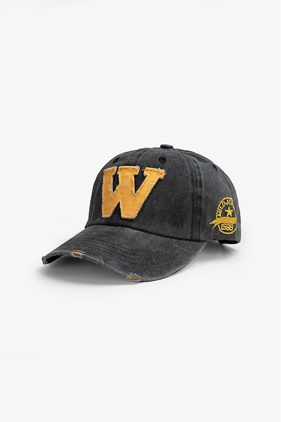 Super Rare Acid Wash Black Flexi Hat