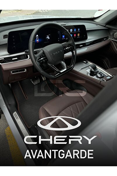 LORS CHERY TİGGO 8 PRO AVANTGARDE EVA PASPAS TAKIMI (7 KİŞİLİK) SİYAH-KAHVE