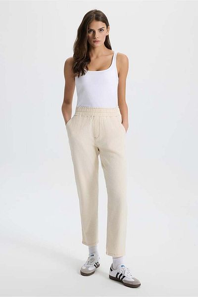 VENA Women's Natural Colored Jogger Pants - Marla 11811N-109