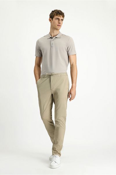 Kiğılı Slim Fit Slim Fit Lycra Drawstring Pants with Elastic Waist