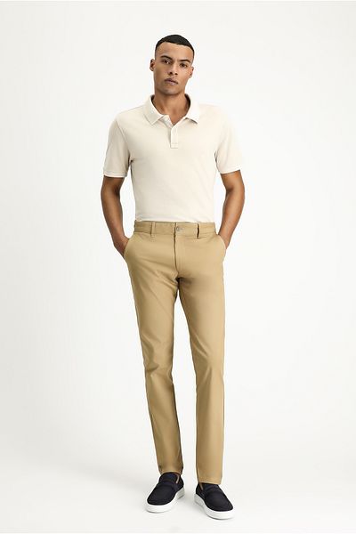Kiğılı Relax Fit Relaxed Cut Patterned Lycra Canvas / Chino Pants