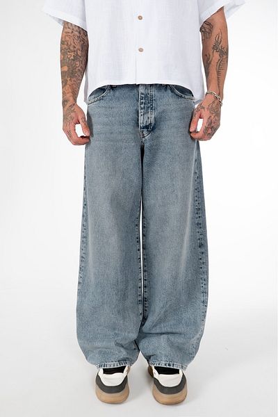 Super Rare Wide Leg Oversize Baggy Jean Men's Trousers Us3967Mv