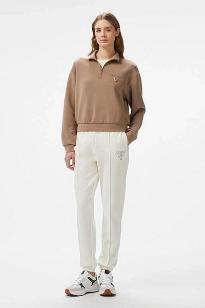 Guess Roberta Cuff Long Pants Women's Cream Sweatpants V5Rb13Kc3D2-G6K5
